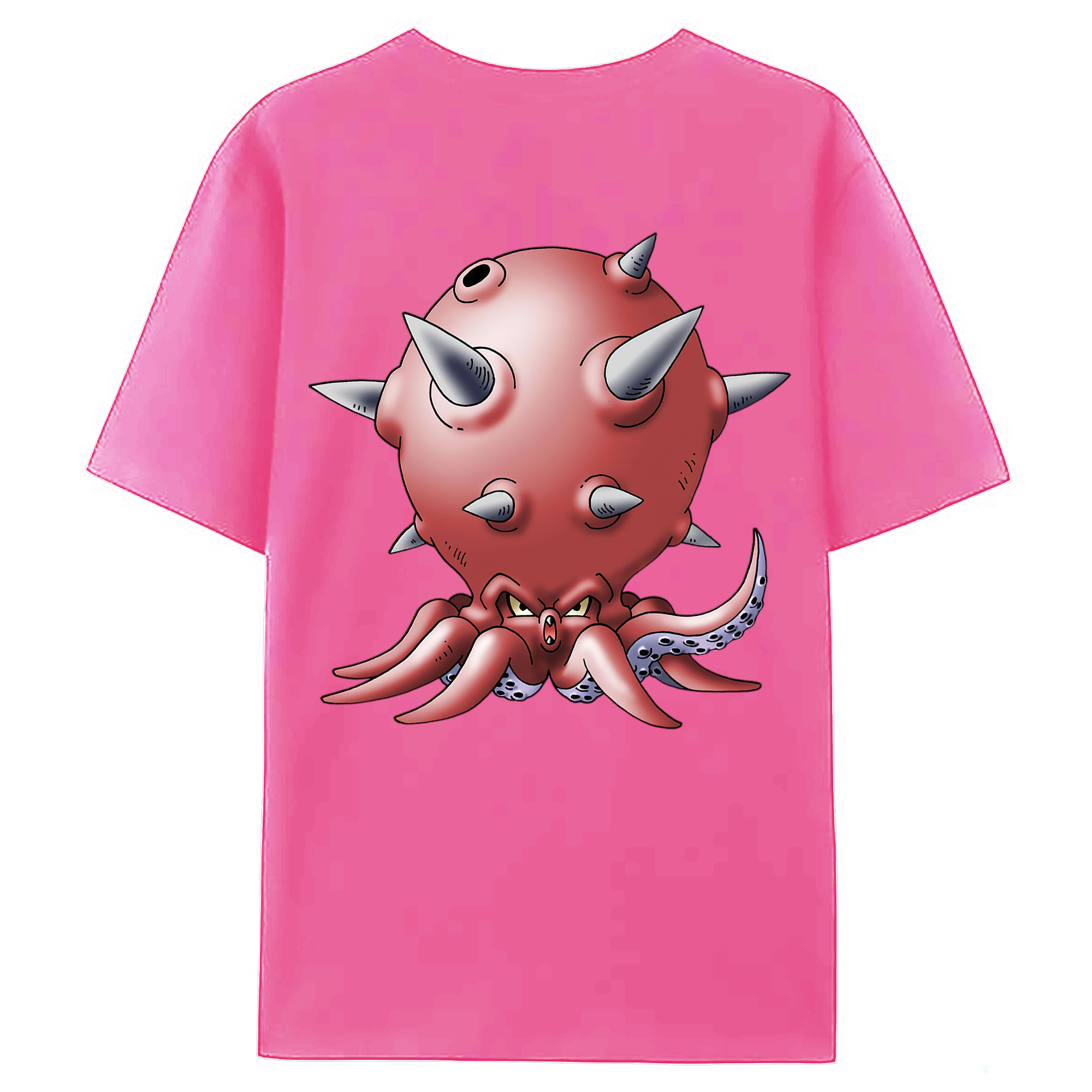 （画像用） ドラゴンクエスト Doragon Kuesuto Dragon Quest レディース半袖Tシャツ(バックプリント)
